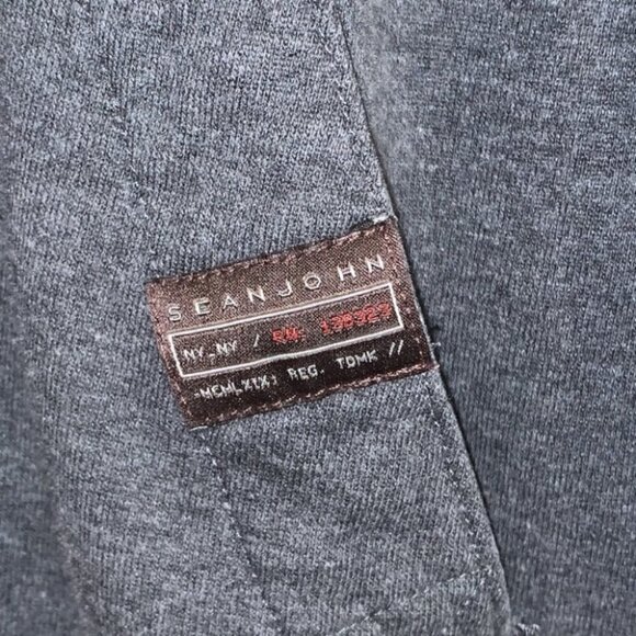 Vintage Sean John gray hooded jacket size Medium - Picture 6 of 7